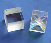 optical Cube beamsplitter prisms