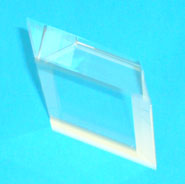Rhombic prism