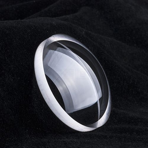 Meniscus spherical lens
