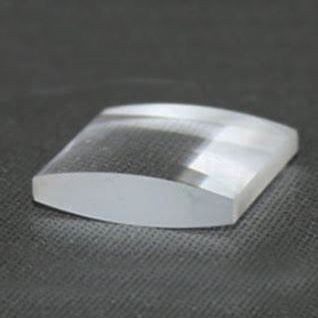Double convex cylindrical lens
